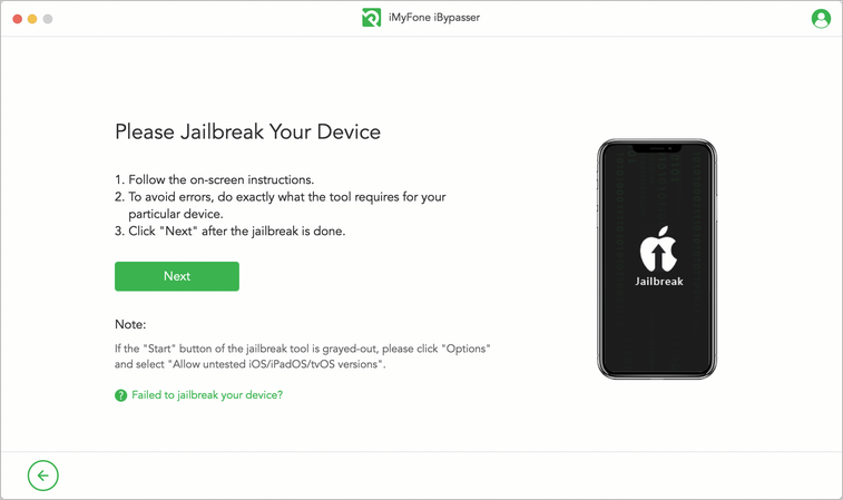 Jailbreak device