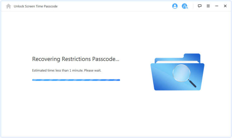 Recovering Restrictions passcode
