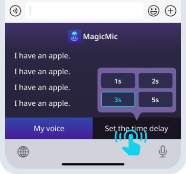 Mudar teclado para MagicMic