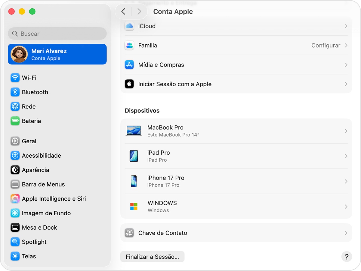 entrar no icloud