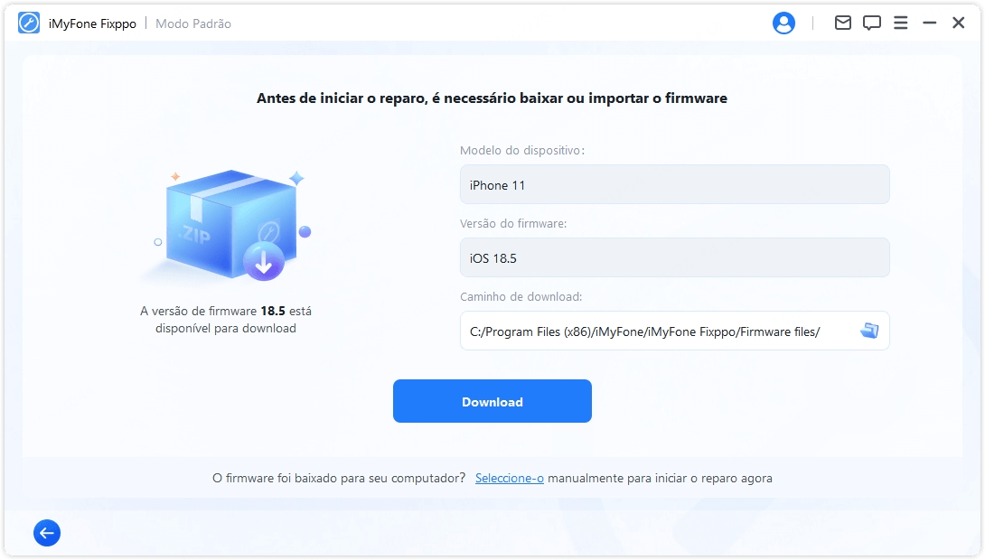 download ios firmware to fix