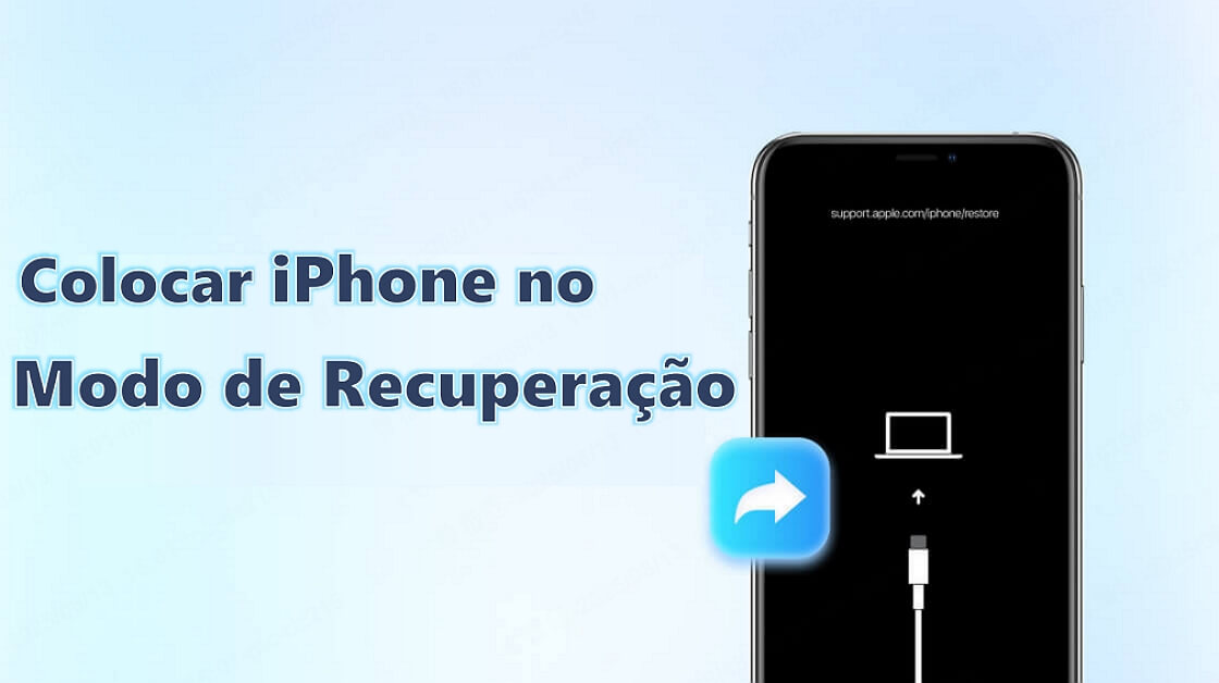 iPhone entrar no modo de recuperação