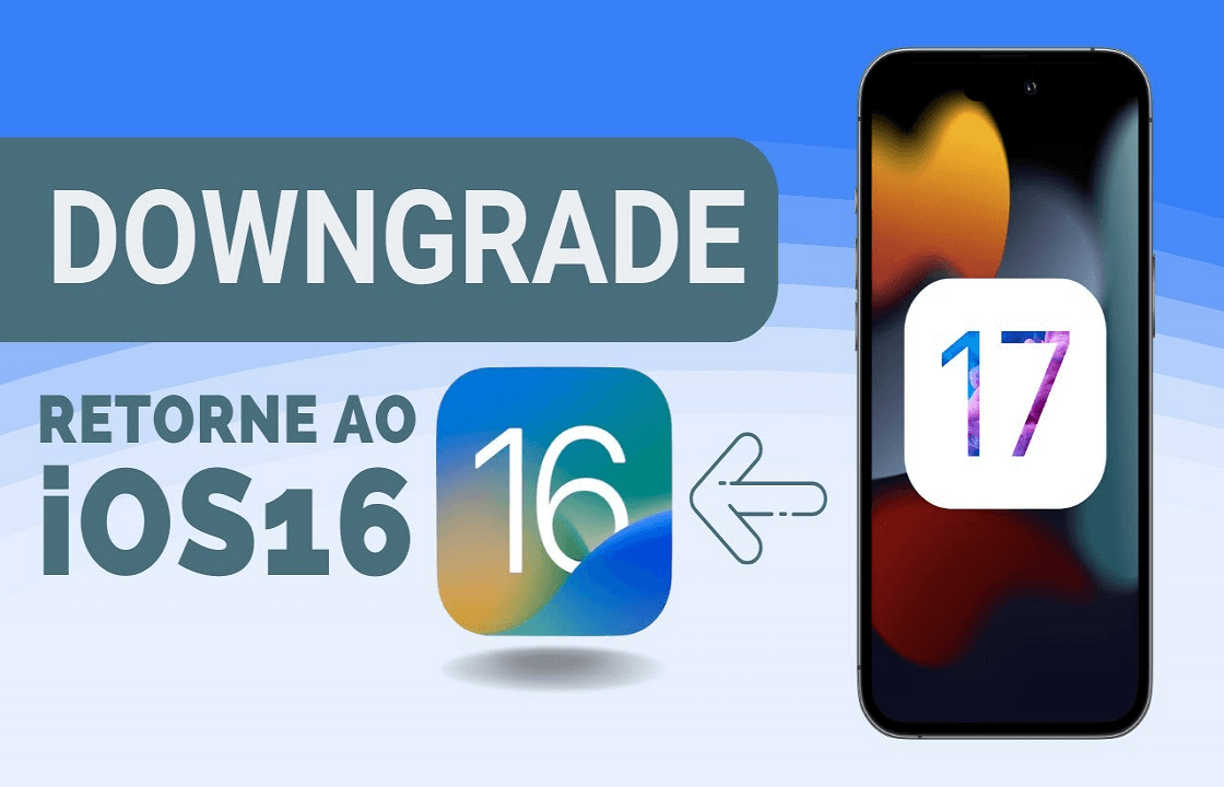 Downgrade iOS 17 para iOS 16