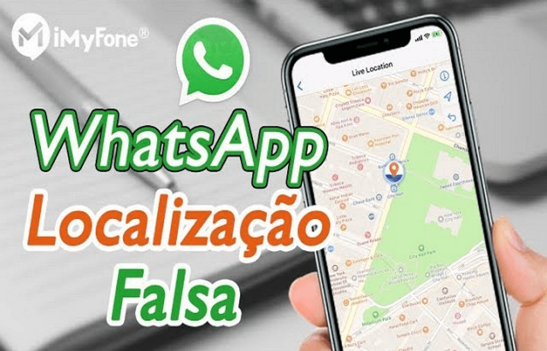 Mandar localização falsa no WhatsApp