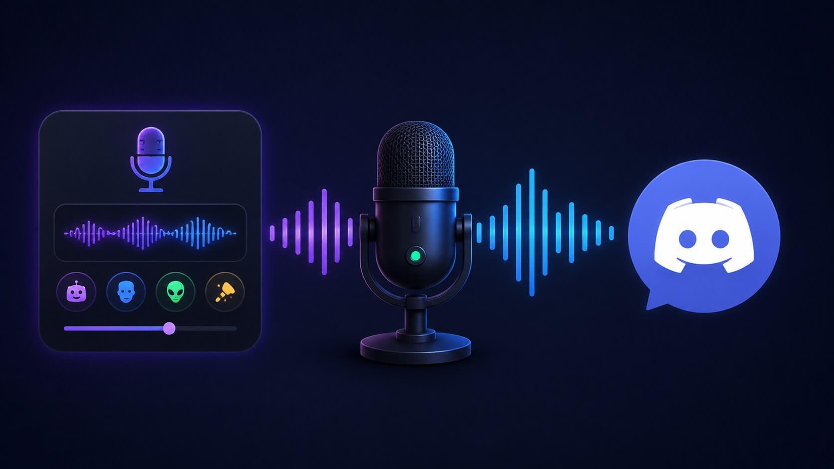 Modificador de voz para Discord