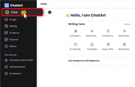 AI chat image generator