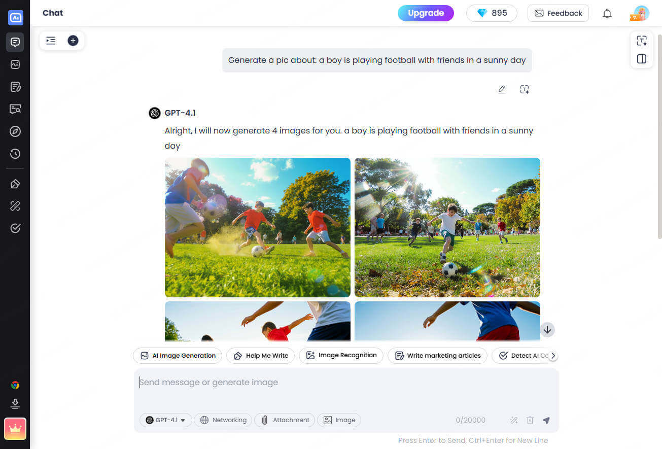 ai image chat