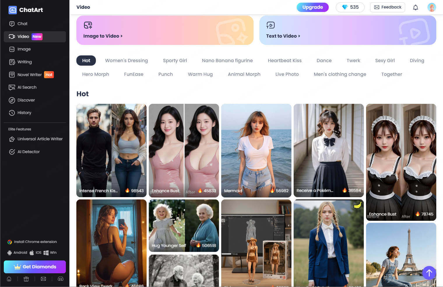 ai video generator no restrictions