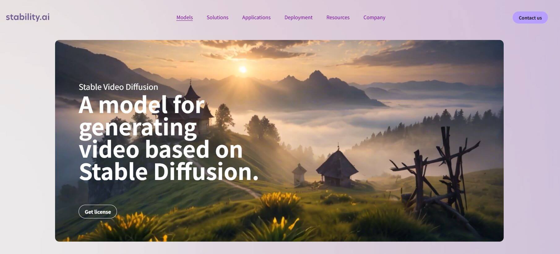 Stable Video Diffusion