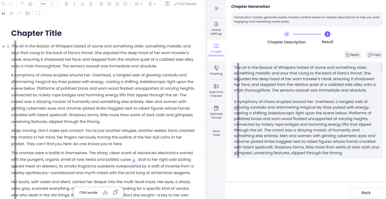 Vivid World-Building