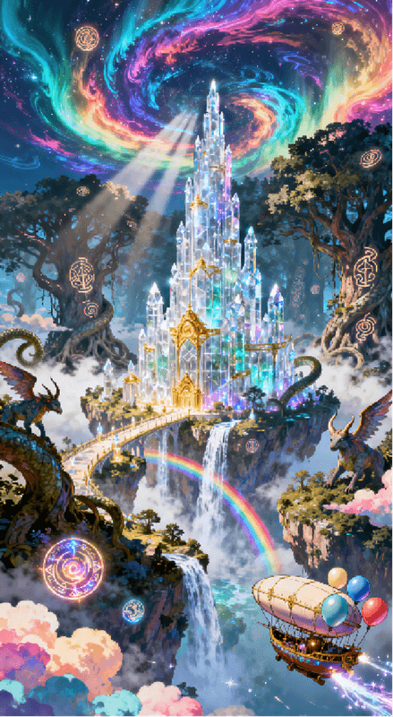 Monumental magical kingdom