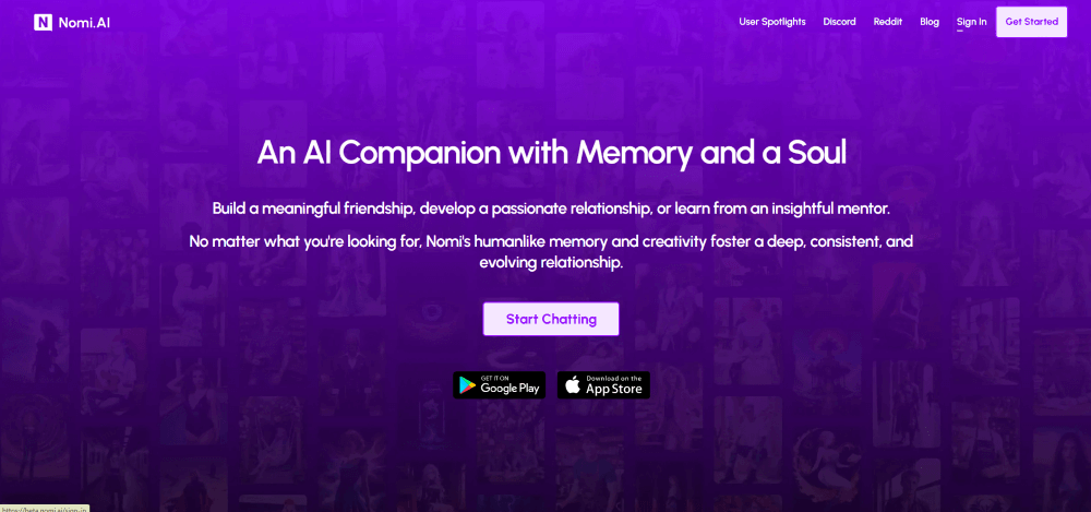 Nomi AI boyfriend