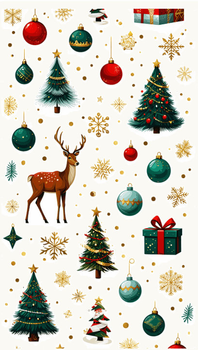 Cute Christmas Wallpaper for Iphone