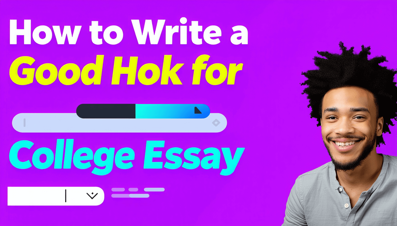 How to Write a Good Hook for College Essay