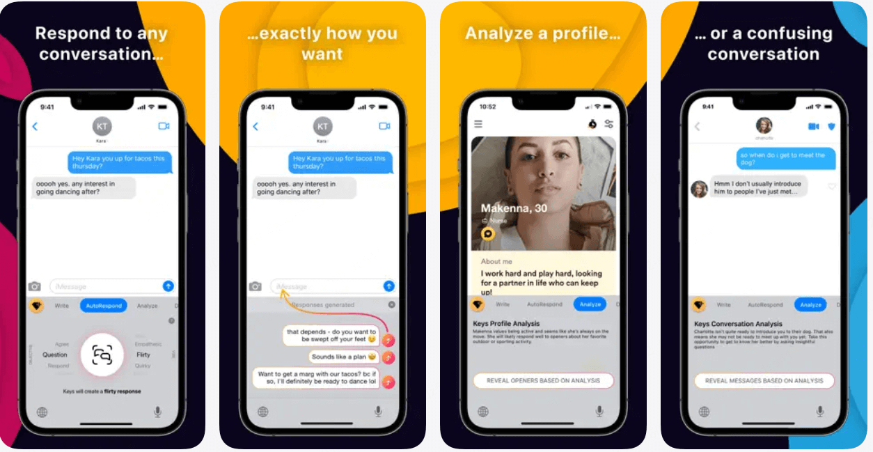 Keys AI dating Keyboard