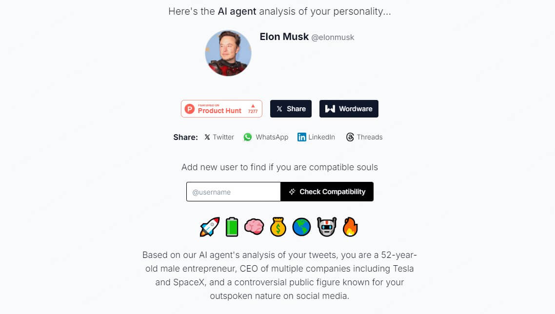 Elon Musk’s Twitter Personality