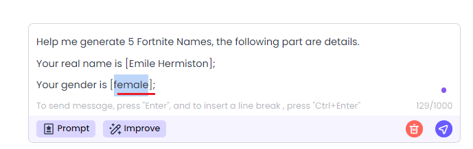 fortnite name generator gender