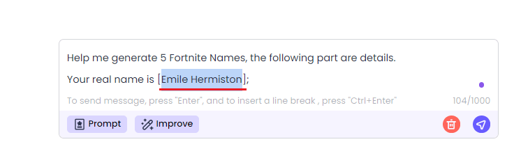 fortnite name generator name