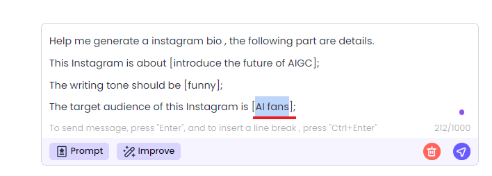 instagram bio generator target audience