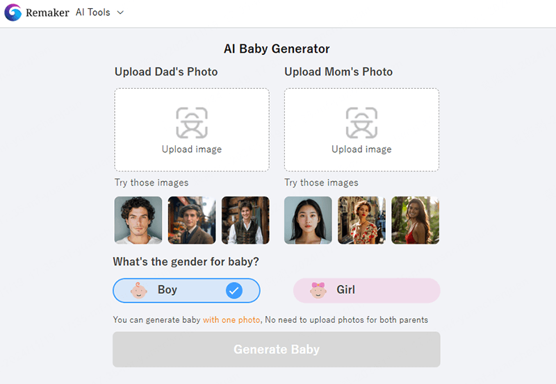 AI Baby Generator