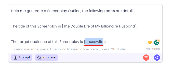 screenplay outline generator audiencer