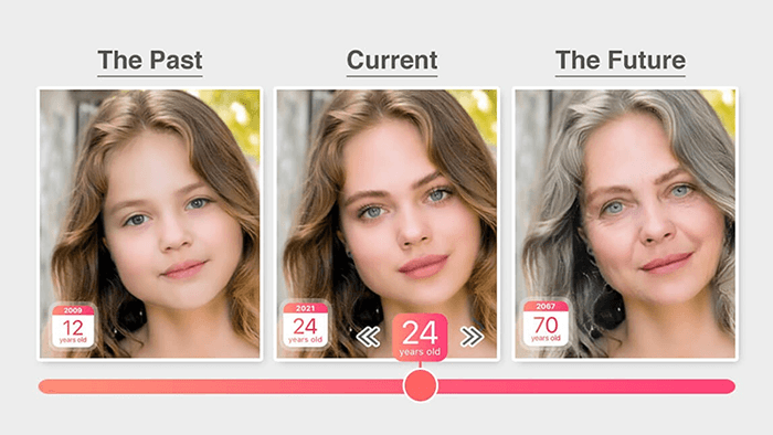 see what my baby will look like when older with Age Progression Apps