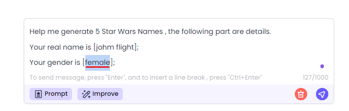 star wars name generator gender