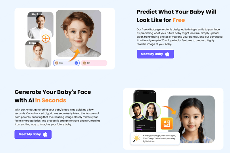 Wondersnap AI Baby Generator