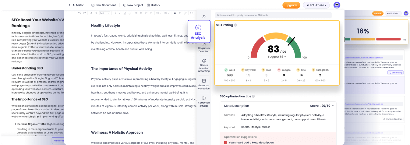 SEO Article Checker-ChatArt