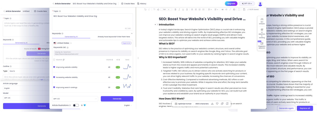 AI Paragraph Generator-ChatArt