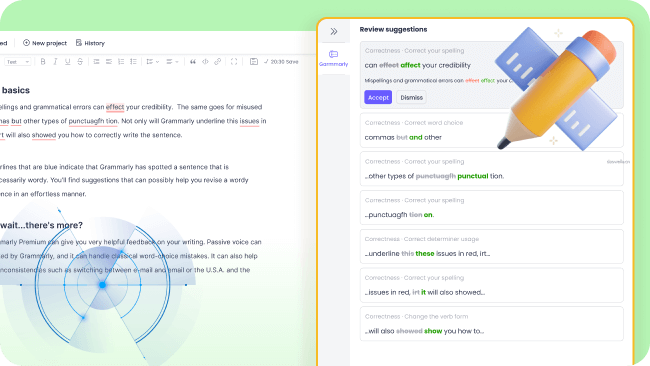 Grammar and punctuation checking-ChatArt