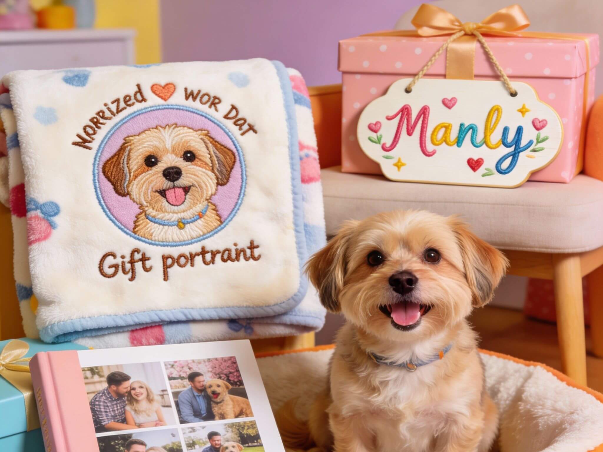 Meaningful Gifts Made from Pet Photos