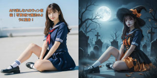 AIで楽しむハロウィン仮装｜写真1枚で魔法のように変身！