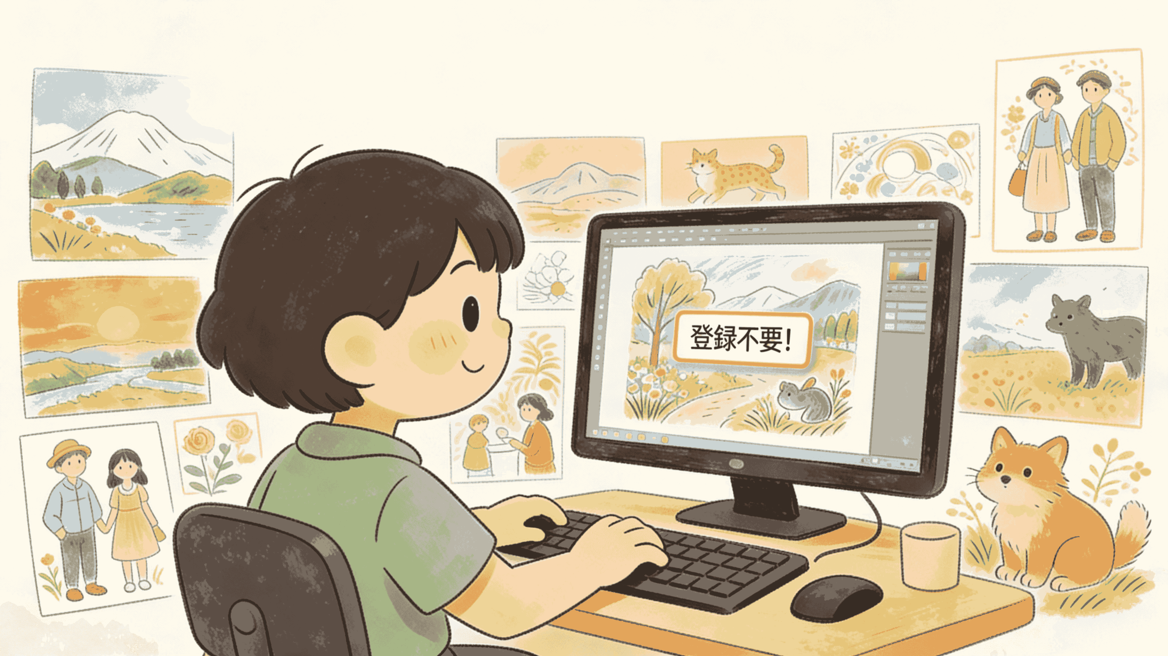 AI イラスト 自動生成 サイト 登録不要！日本語でプロ級の1枚を｜ChatArt