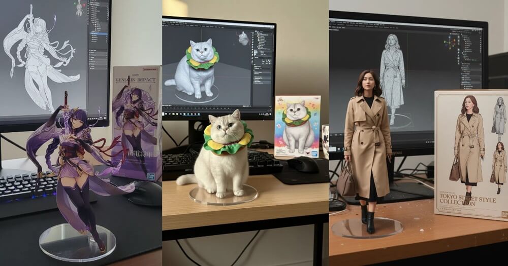 Gemini 2.5 Flash Image（Nano-Banana）で写真をフィギュア化