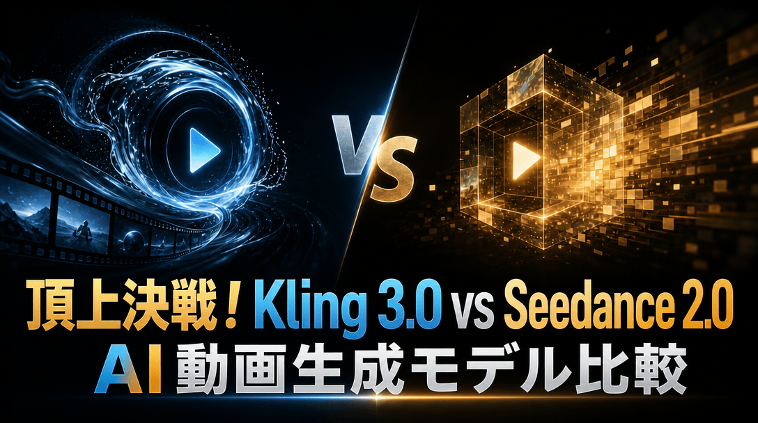 Kling 3.0 vs Seedance 2.0 AI動画生成