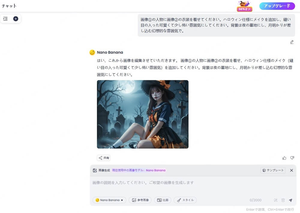 AIハロウィン 仮装