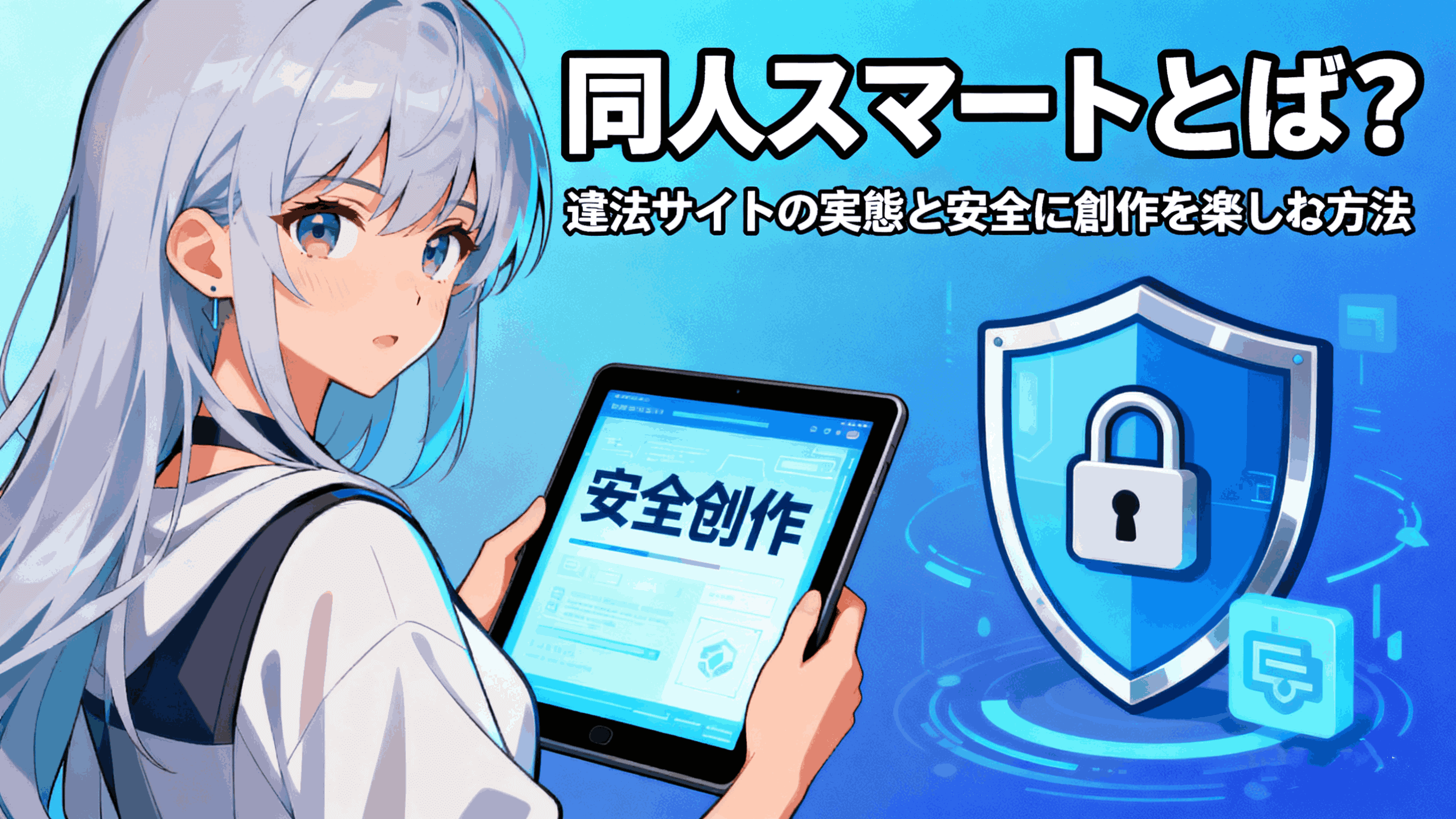 同人スマートは著作権を侵害する