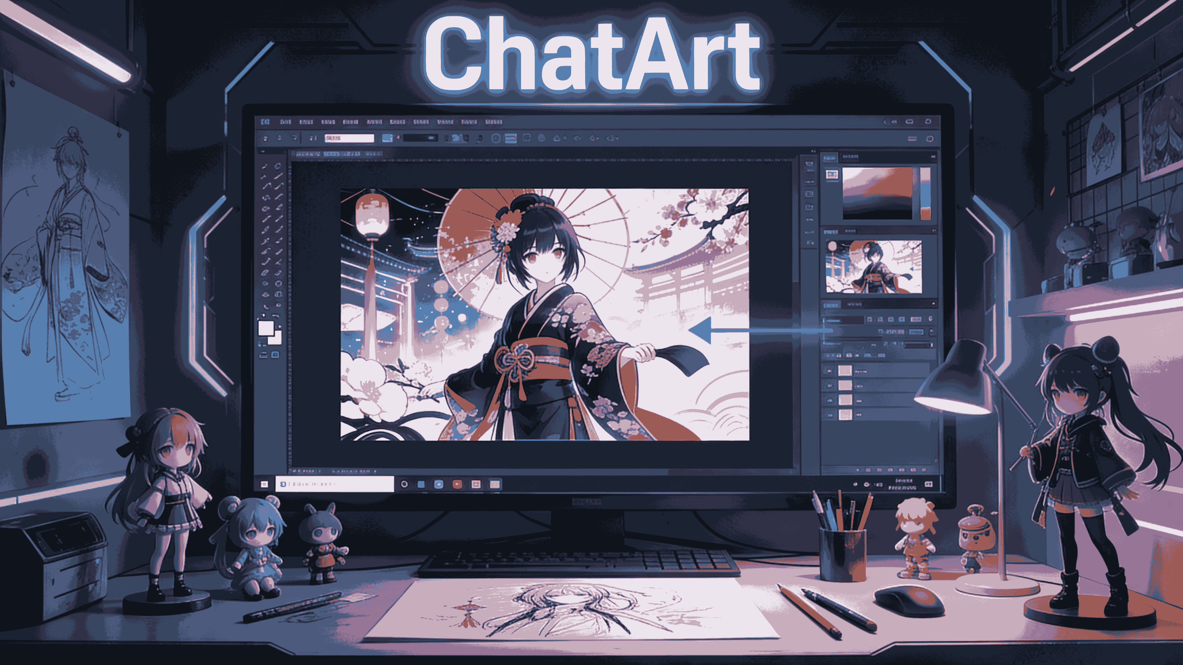 画像 チャットで理想の2次画像を生成！二次元画像詳細検索もAIで解決｜ChatArt