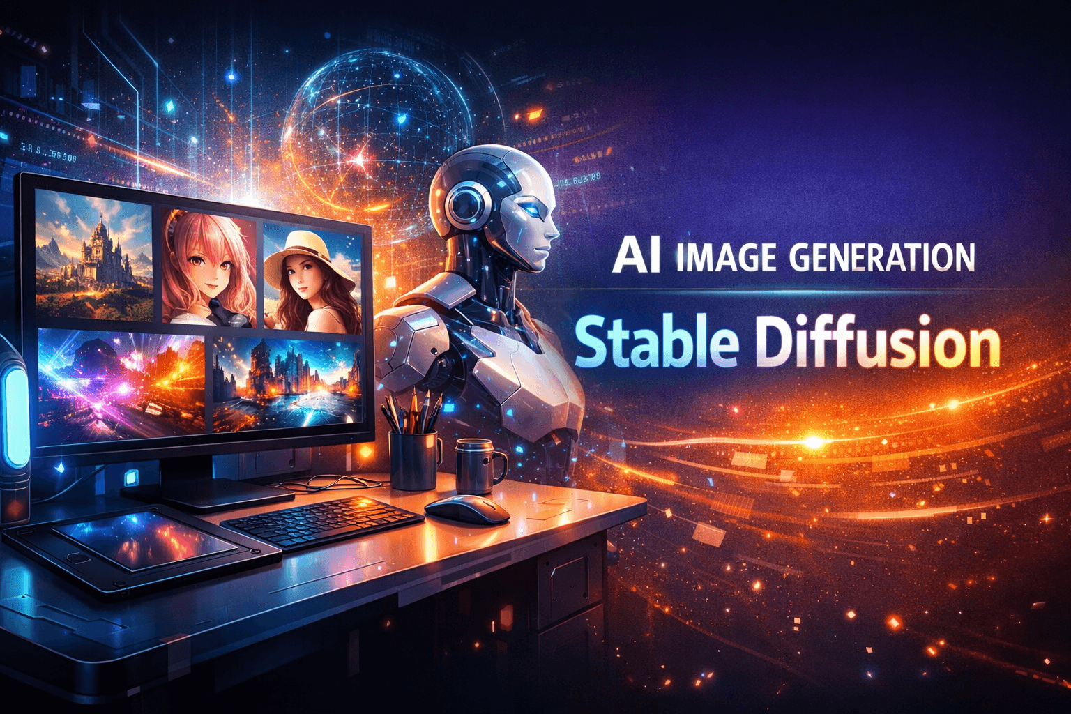 Stable Diffusion 使い方完全ガイド｜プロンプト・モデル・利用方法