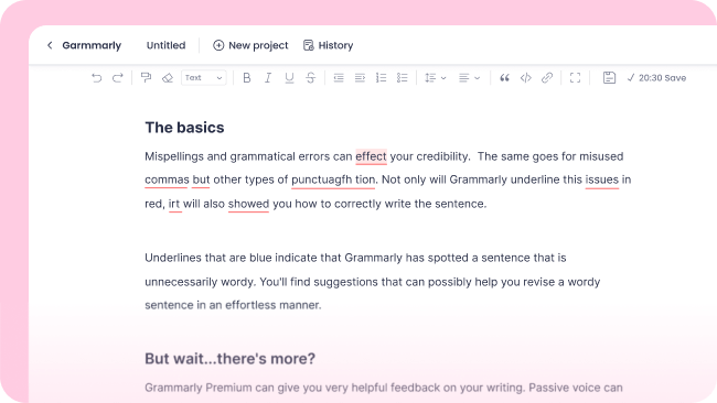 원클릭 수정 기능 – ChatArt