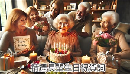 100個給長輩的生日祝福-給不同長輩對象的生日祝賀詞