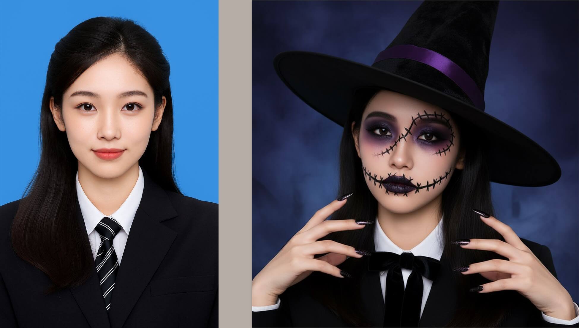 AI修圖 萬聖節 裝扮