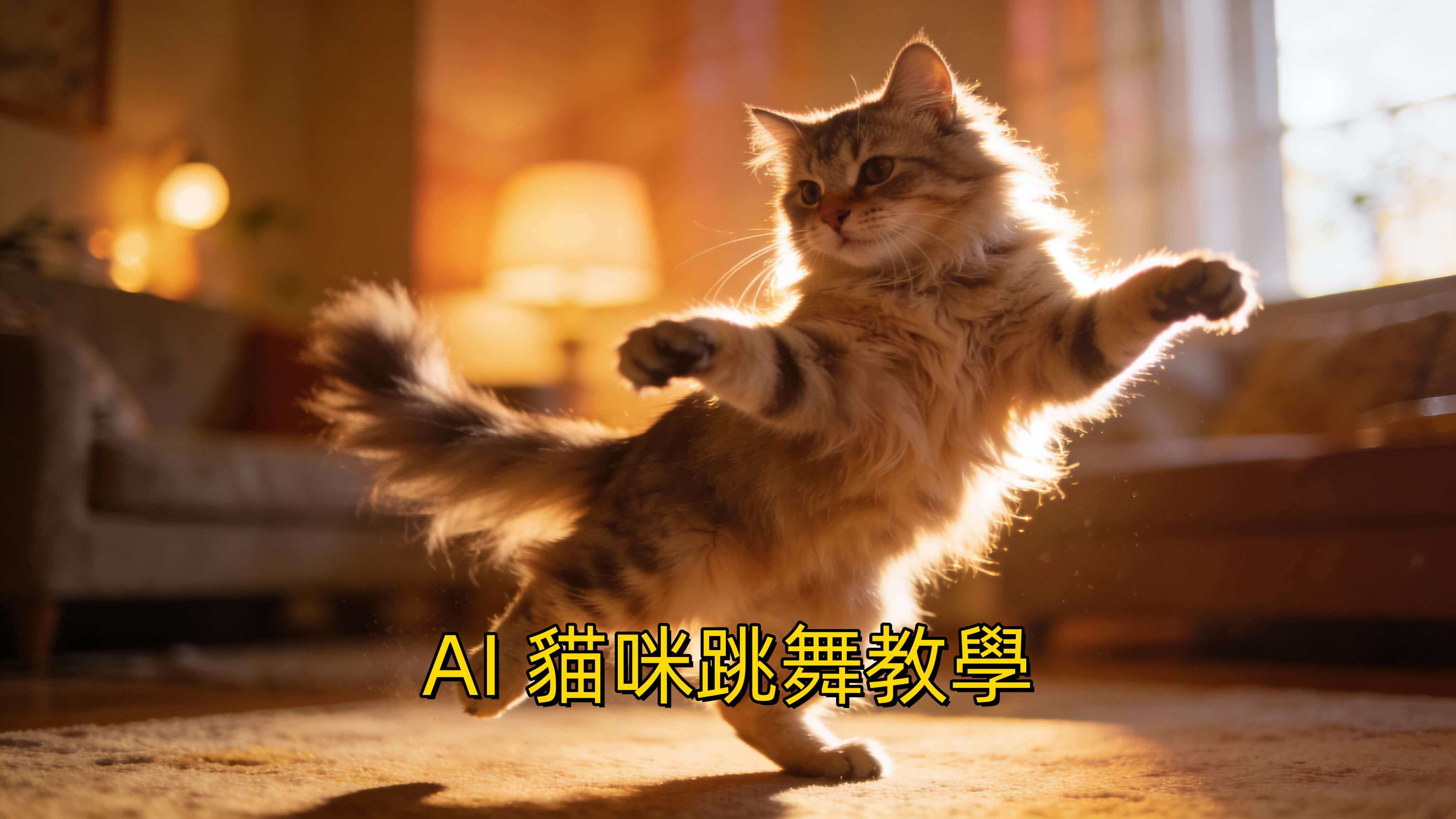 AI 貓咪跳舞
