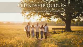 2025精選100句友情語錄，彼此的溫暖與關懷永不褪色！