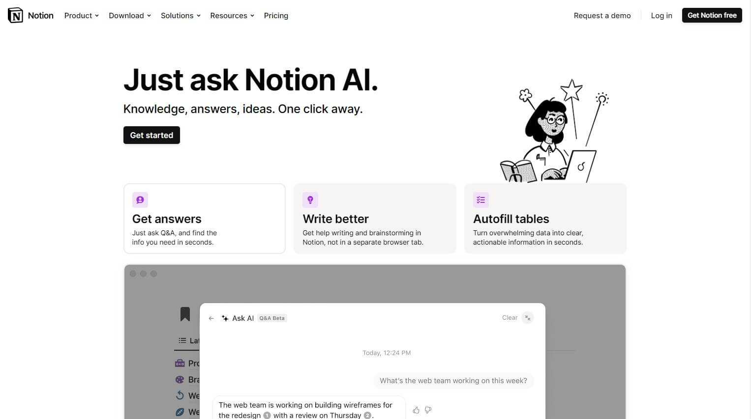 Notion AI使用教學 – 答疑解惑、文字書寫好幫手