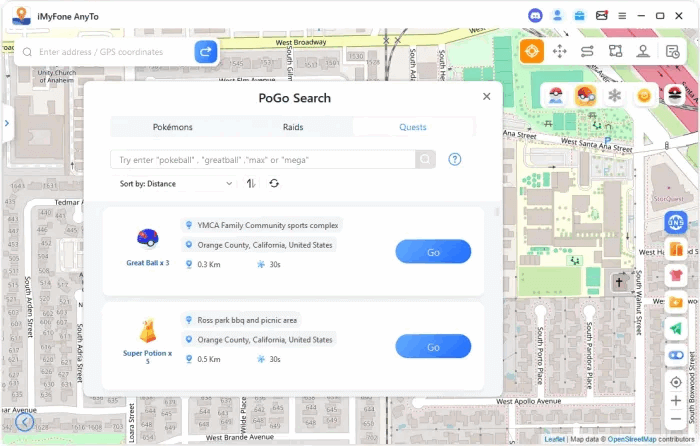 Mapa pokestopů anyto super lektvar