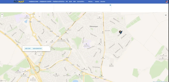 mapa pokestopů pokemapa