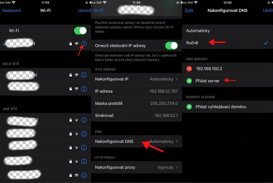 odemknout iphone uzamčený vlastníkem pomocí dns