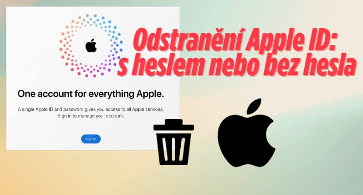 [S heslem nebo bez hesla] Podrobný návod krok za krokem k odstranění Apple ID